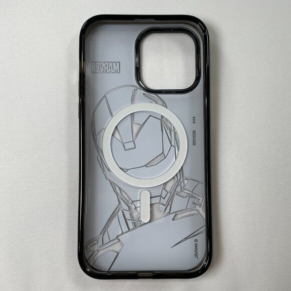 CASETiFY Marvel Iron Man Case iPhone 14 Pro Max Matte Black MagSafe Compatible - Picture 3 of 16